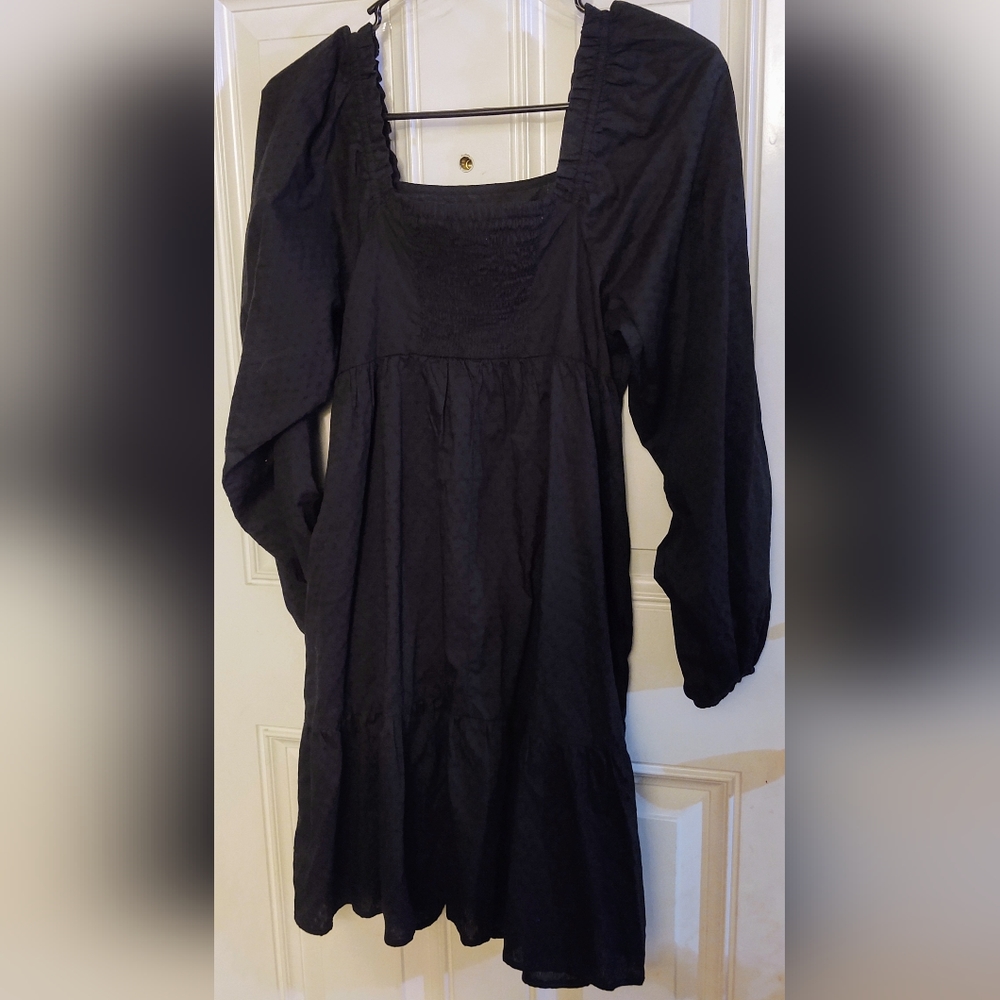 New with Tags, Universal Thread babydoll style black dress in XS